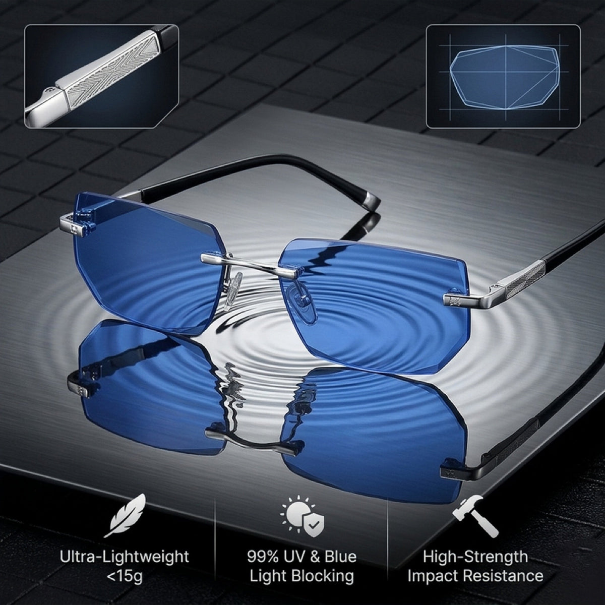 FocusVue™ Auto-Focus Glasses | Adaptive Vision & Everyday Comfort