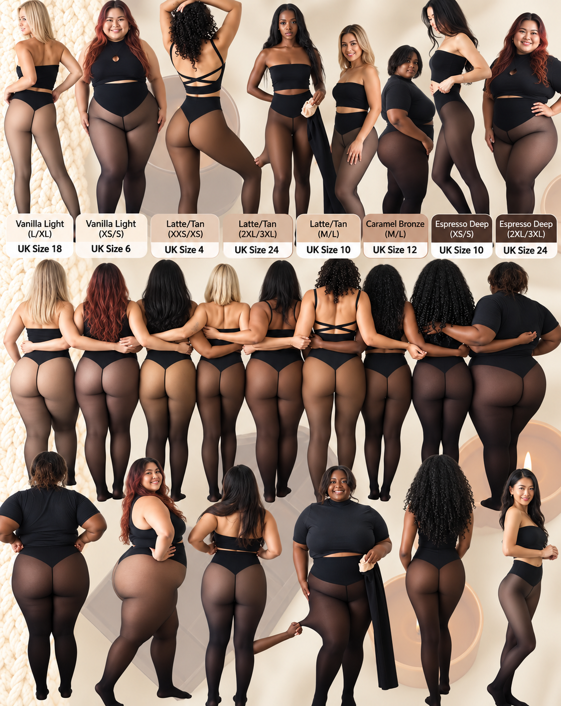WarmeForm™ Fleece-Lined Thermal Leggings