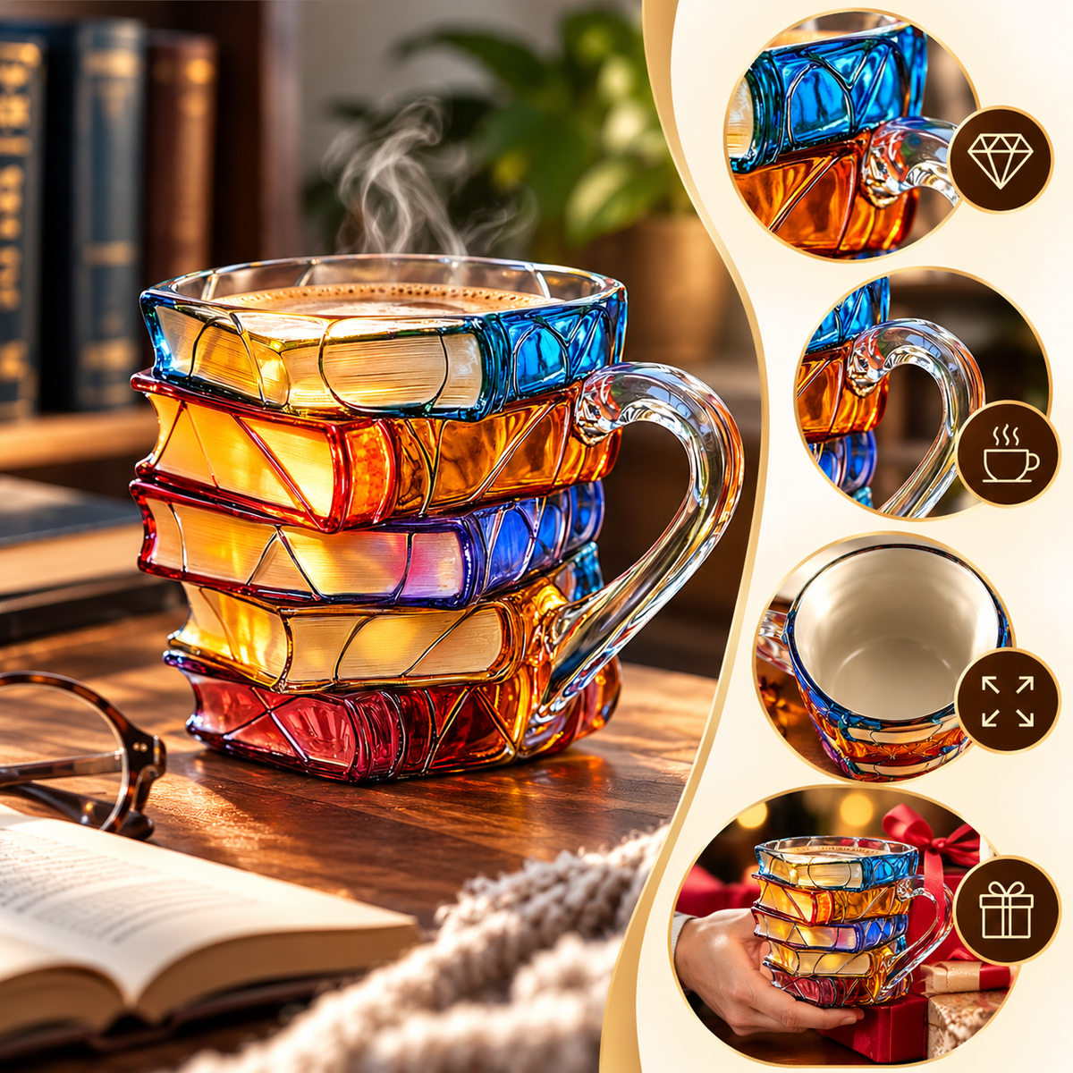 PageMug™ 3D Book Coffee Mug | A Literary Touch for Every Coffee Break