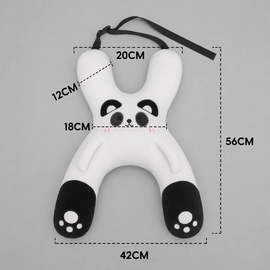 CuddleTrip™ Children's Travel Pillow with Head Support