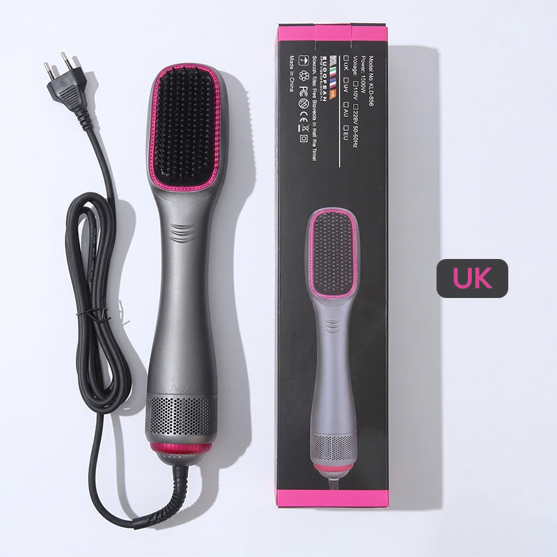 Veloura™ 3-in-1 Hot Air Brush | Smooth, Voluminous Hair with Less Effort