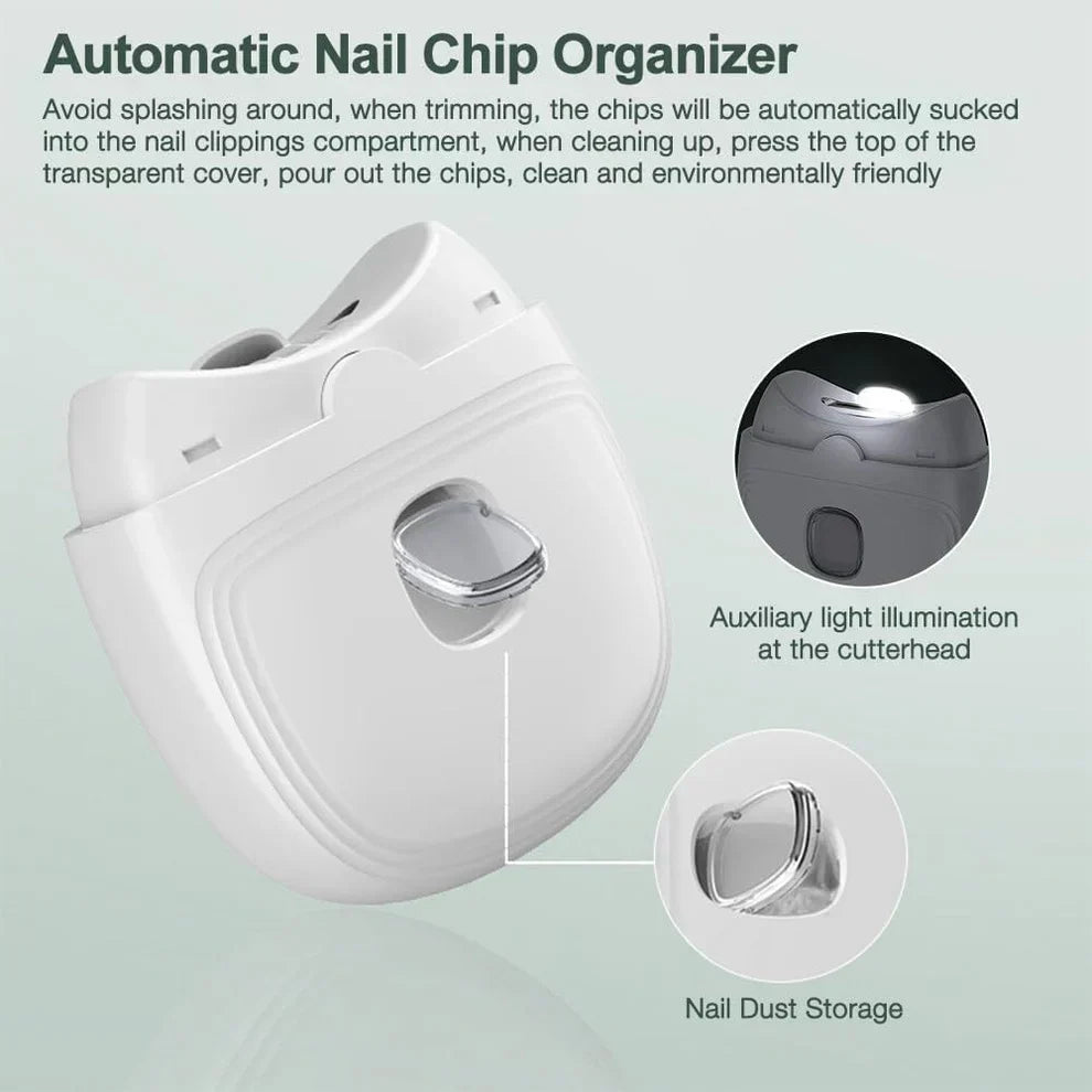 PureNails™ – Gentle Electric Nail Grinder for Smooth Nail Trimming