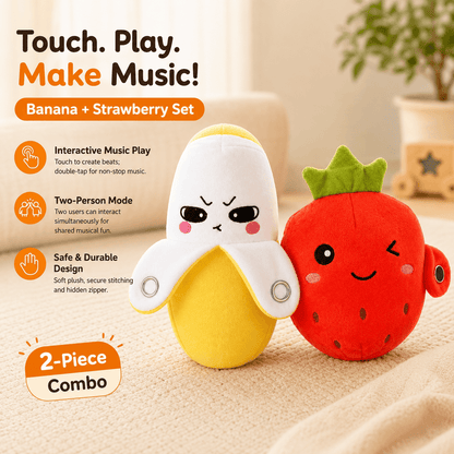 MeloJoy™ Interactive Musical Plush Toy – Touch-Activated Fun for Children