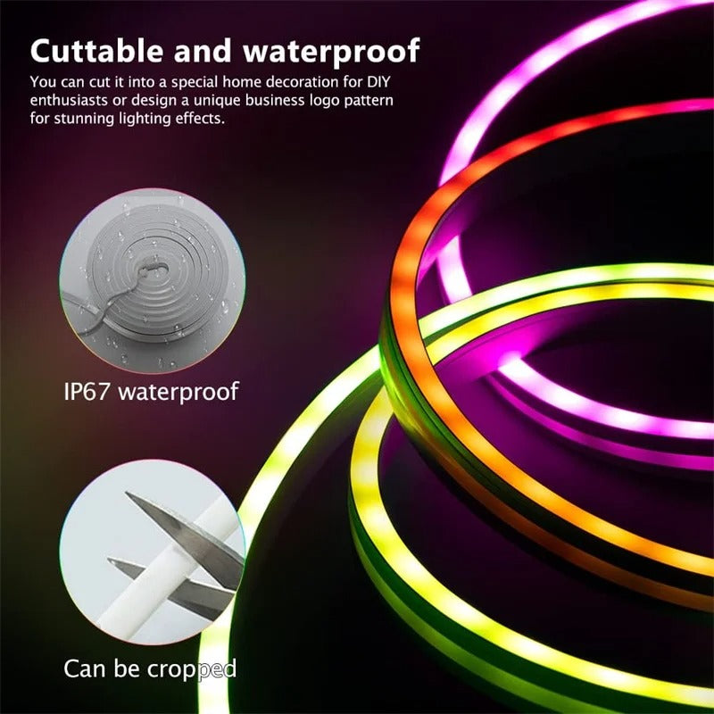 Smartstripe™ | Neon LED Light Strips – Transform Any Room into an Experience