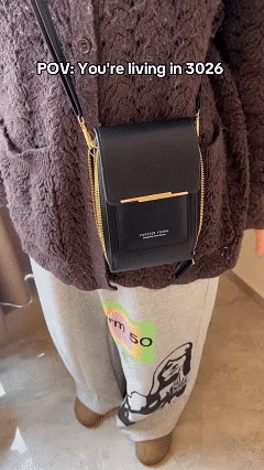 PurseLuxe™ – Crossbody Phone Bag With Touchscreen Card Slots