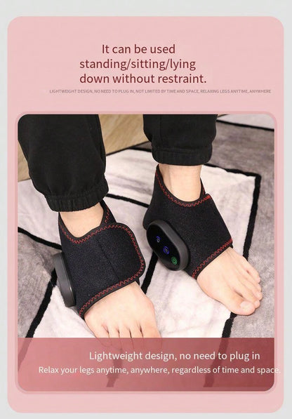 ThermaLuxe™ Wireless Heated Leg Massager – Warm Comfort & Relaxing Compression