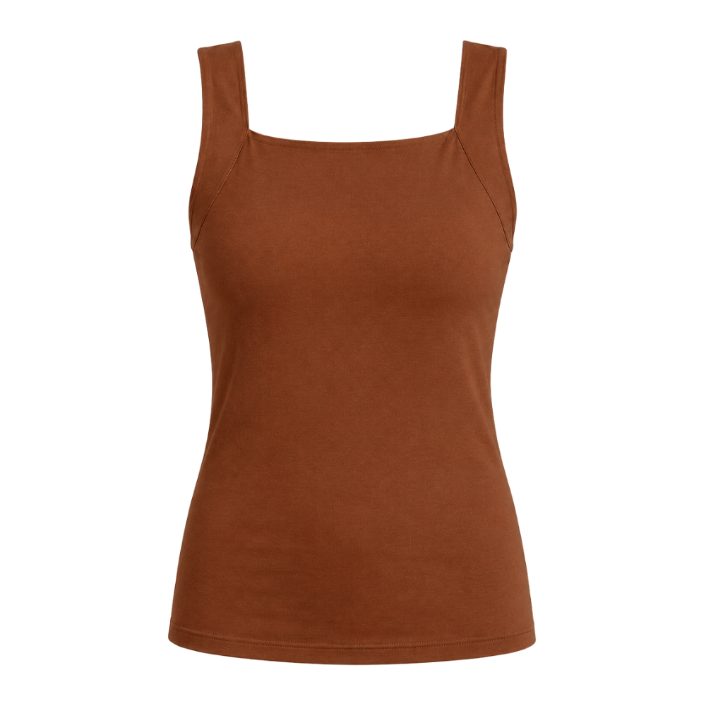 Elavelle™ – Flattering Shaping Tank with Integrated Bra Cups