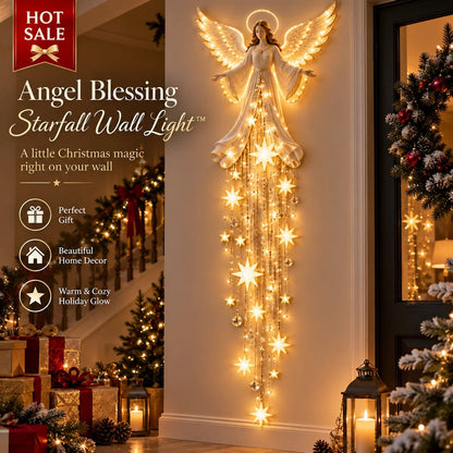 Celestara™ Angel Christmas Light | Warm Starry Glow & Festive Cosy Ambience