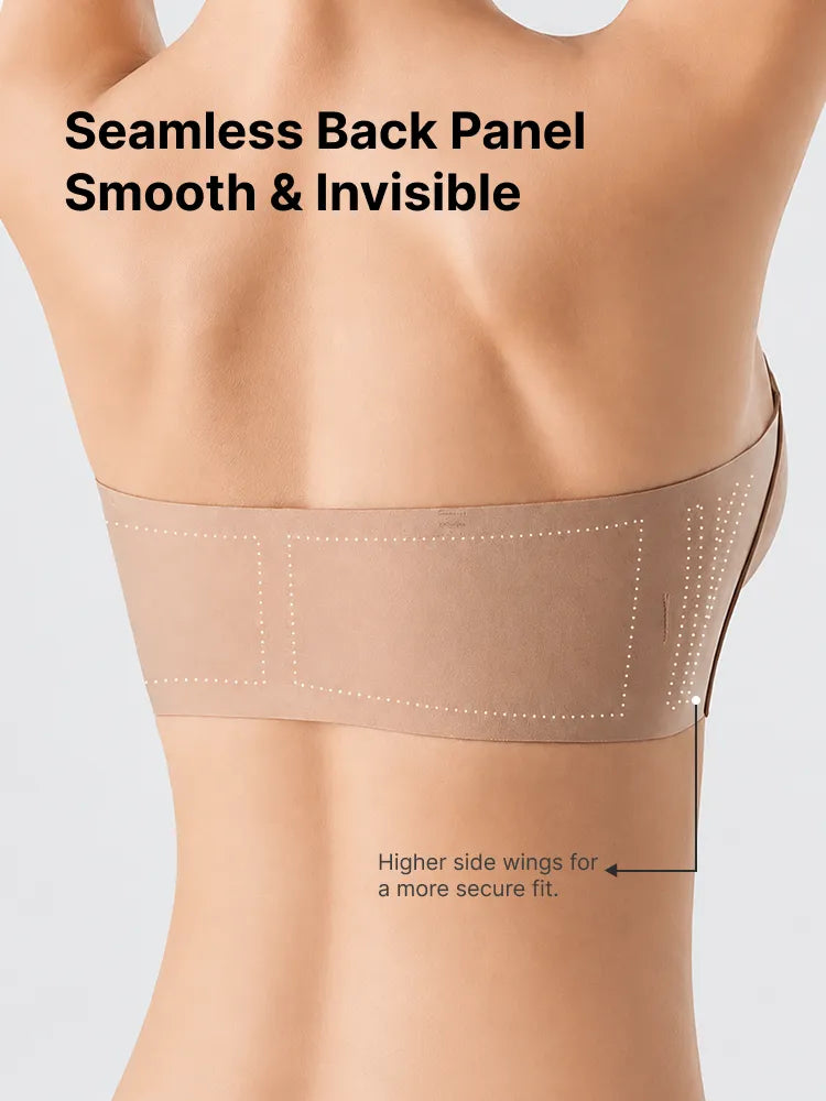 Strapelle™ Strapless Push-Up Bra | Secure Hold & Seamless Look