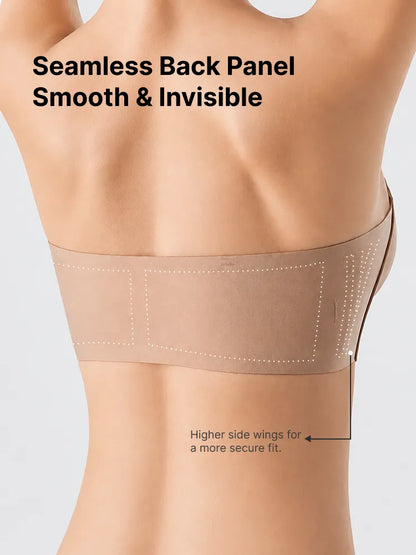 Strapelle™ Strapless Push-Up Bra | Secure Hold & Seamless Look