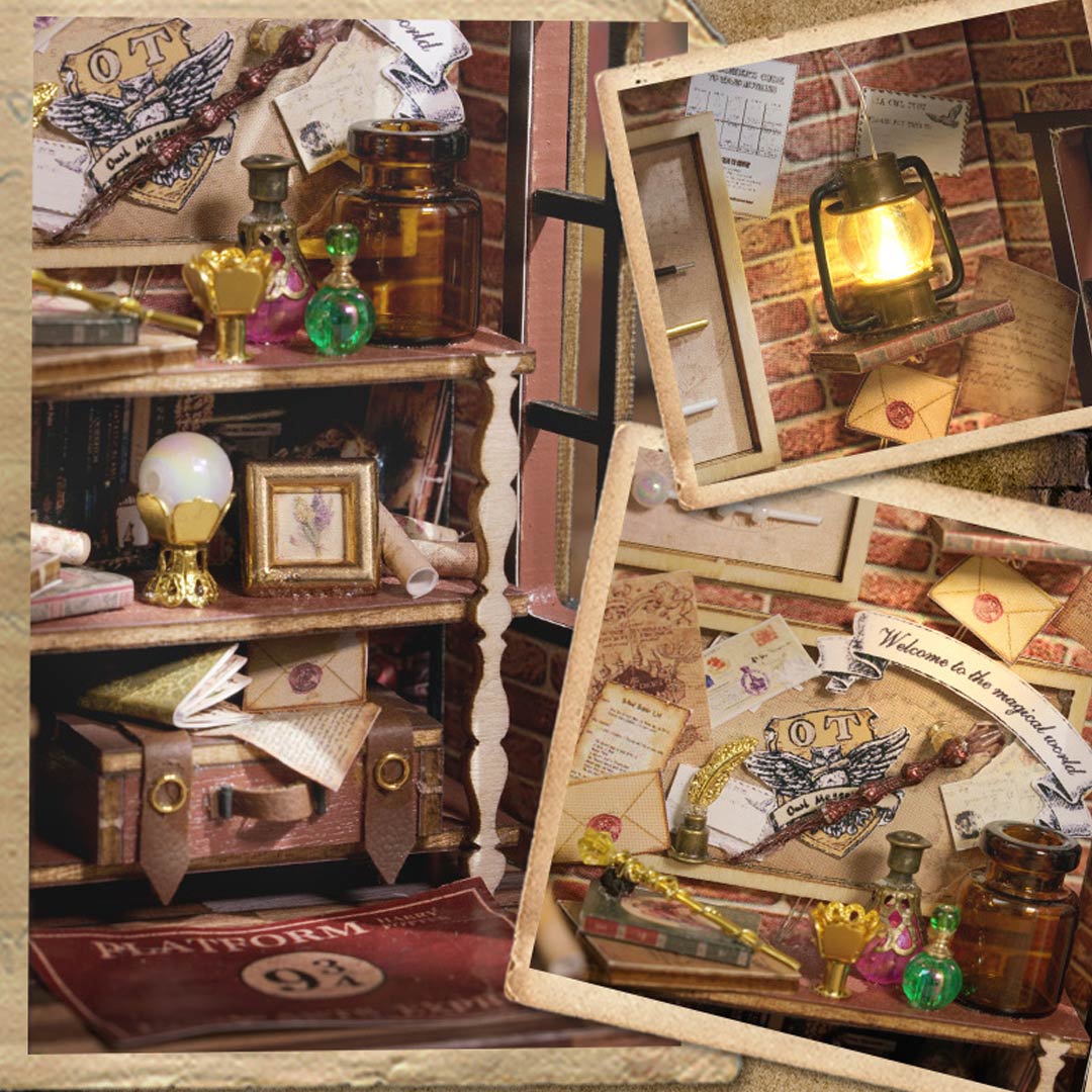 MiniMuse™ DIY Miniature House Kit | Create Your Own Magical LED Dollhouse