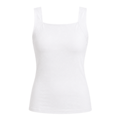 Elavelle™ – Flattering Shaping Tank with Integrated Bra Cups
