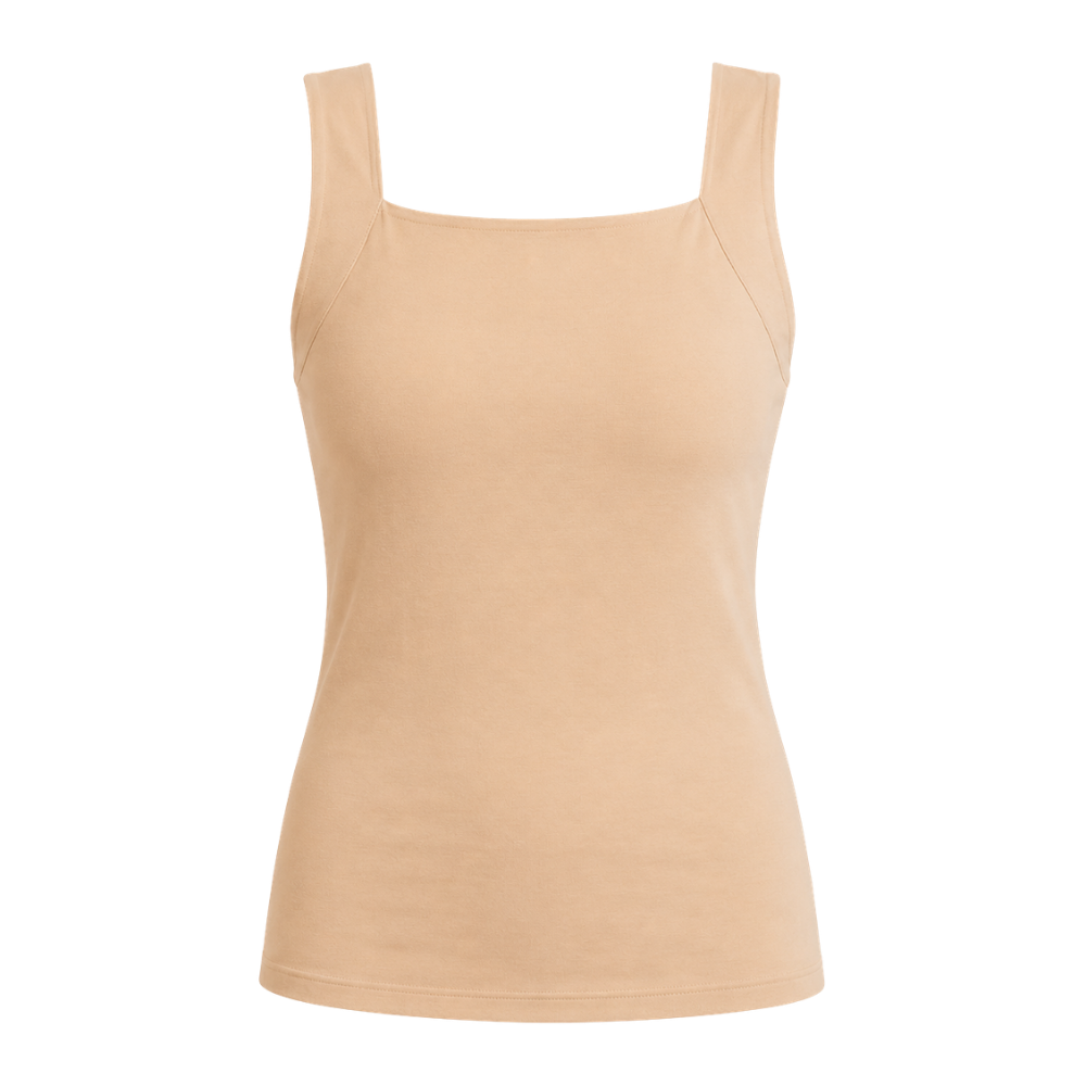 Elavelle™ – Flattering Shaping Tank with Integrated Bra Cups