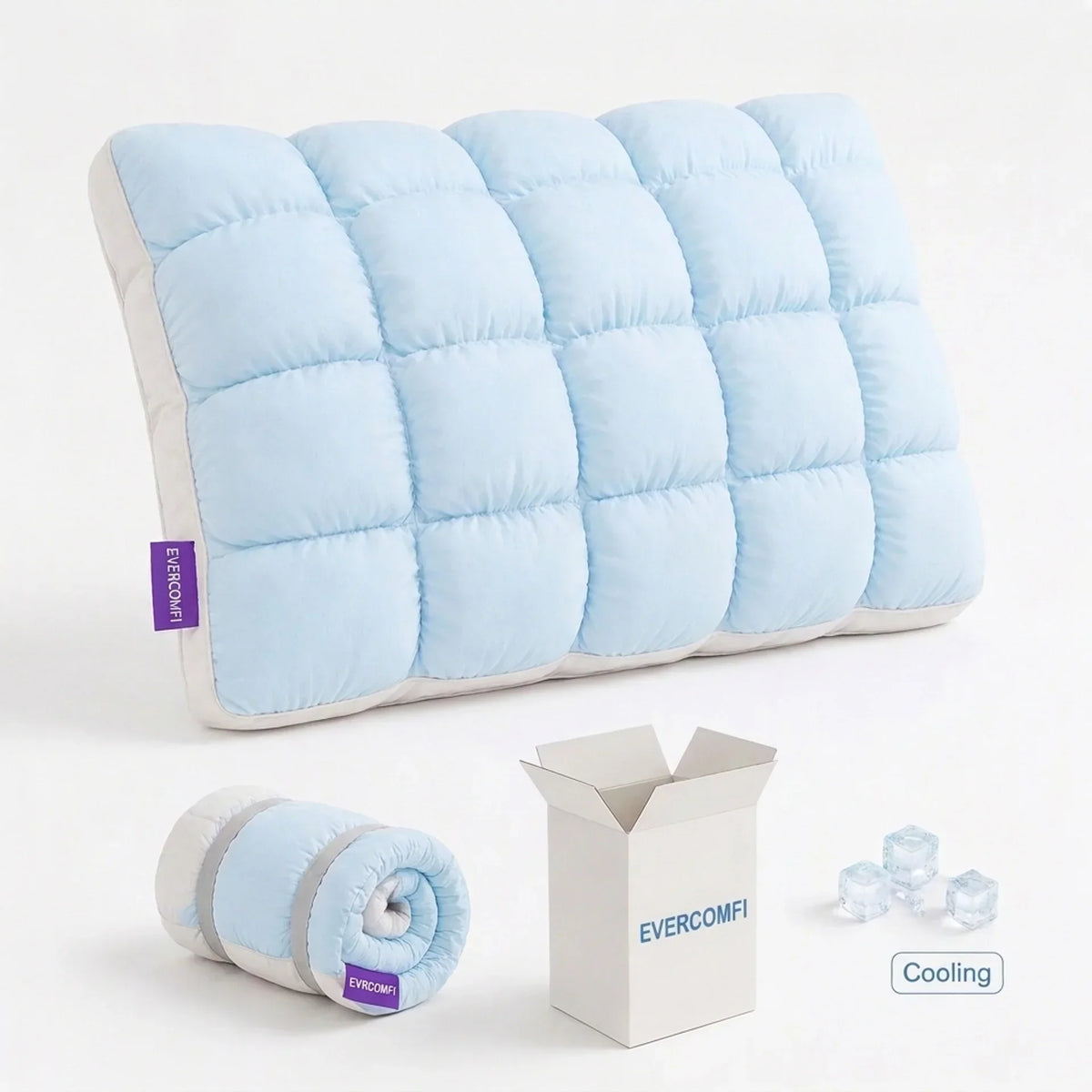 CloudMallow™ Luxury Soft Pillow | Cloud-Soft Comfort for Restful Nights