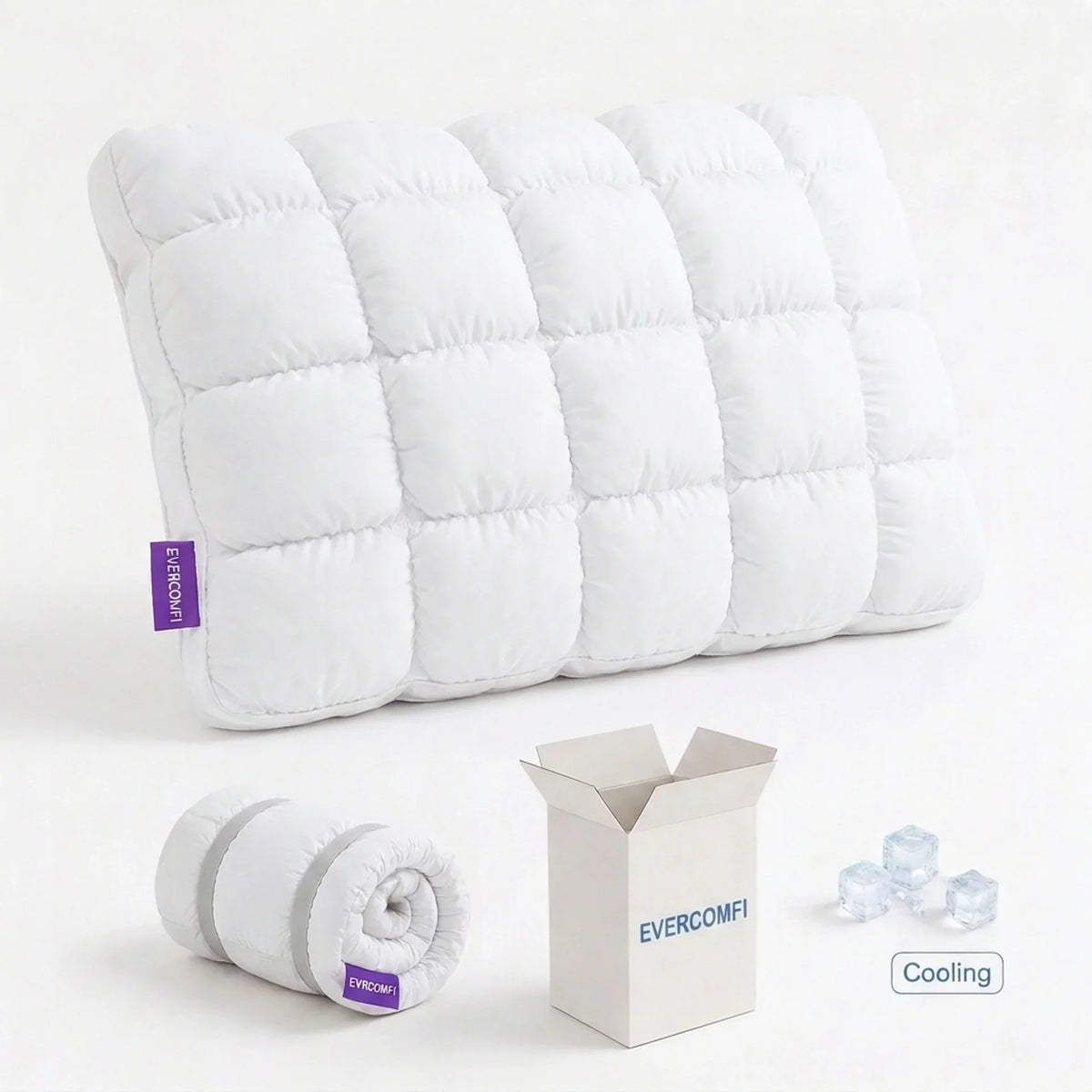 CloudMallow™ Luxury Soft Pillow | Cloud-Soft Comfort for Restful Nights