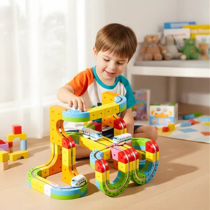 Racetrax™ 3D Kids' Racing Track – Creative Fun with Endless Tracks & Stunts