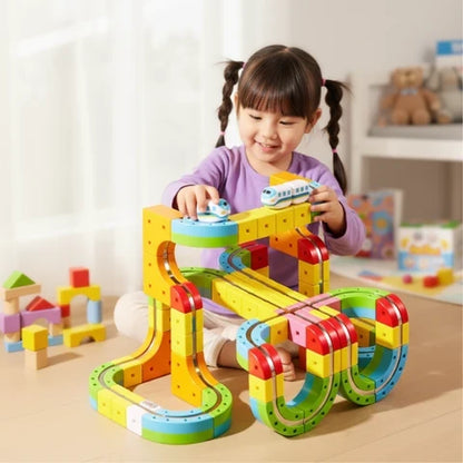Racetrax™ 3D Kids' Racing Track – Creative Fun with Endless Tracks & Stunts