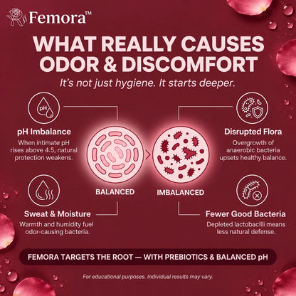 Femora™ – Prebiotic Intimate Comfort & Freshness Mist