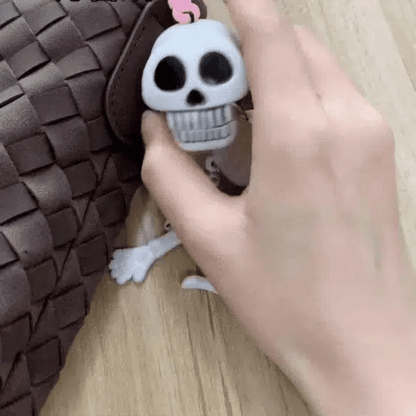 Skelvix™ – Hanging Skeleton Keychain With Movable Body Design