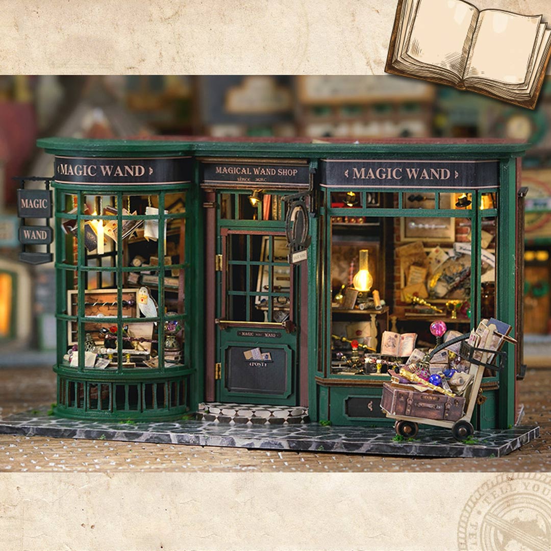 MiniMuse™ DIY Miniature House Kit | Create Your Own Magical LED Dollhouse