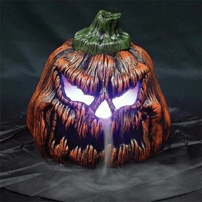 MystiGlow™ 12-LED Mist Maker – Coloured Ultrasonic Mist for Halloween, Décor & Water Features 🎃✨
