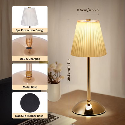 Aurevia™ – Modern Cordless Rechargeable Dimmable LED Table Lamp
