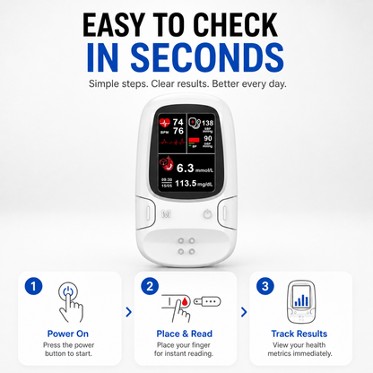VitalSense™ Health Monitor – For Simple & Contact-Free Measurements