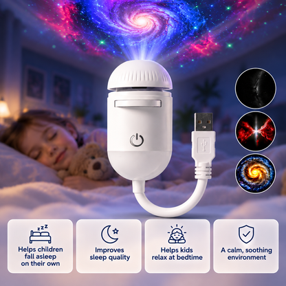 Nebulora™ – Cosmic Galaxy Light Projector for Bedrooms