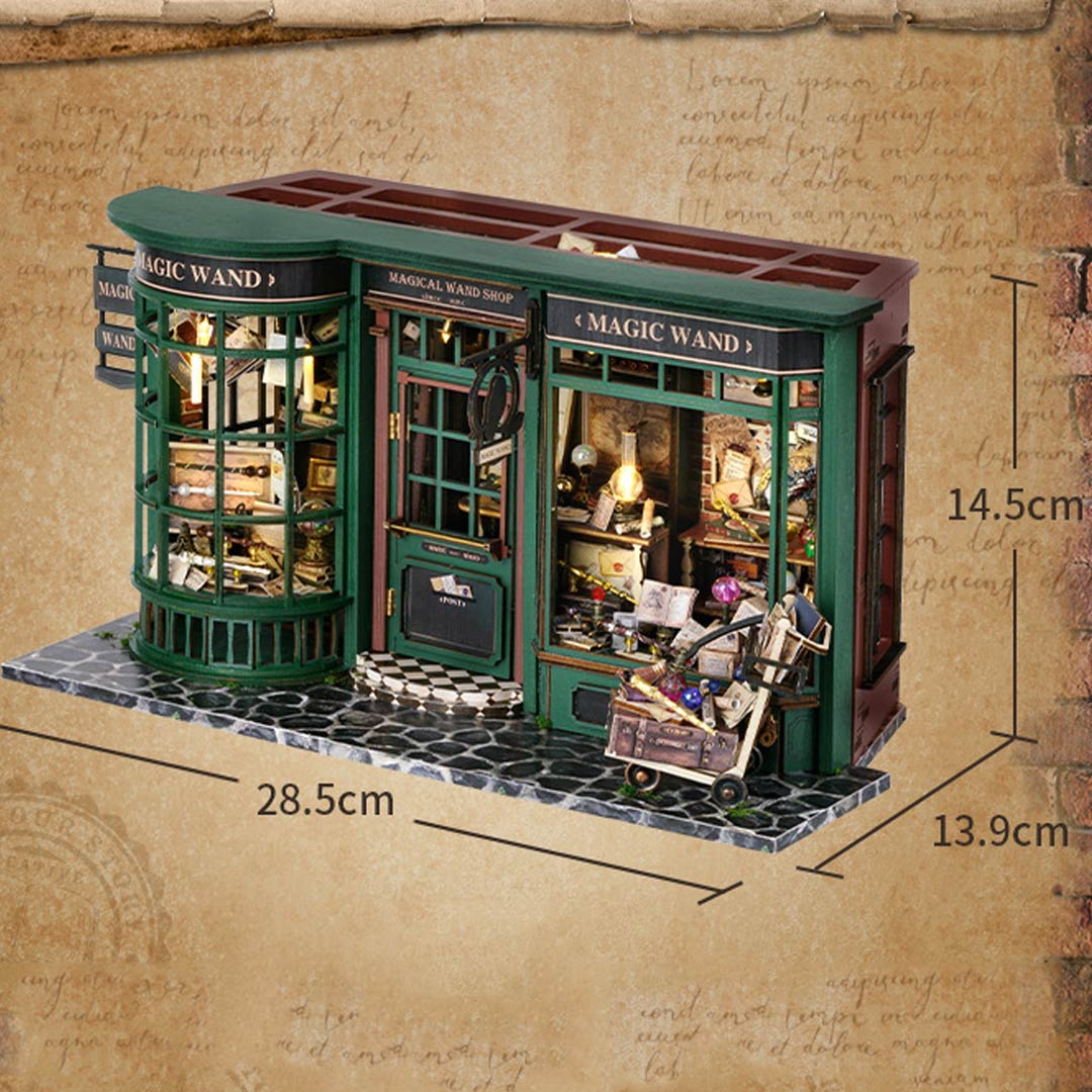 MiniMuse™ DIY Miniature House Kit | Create Your Own Magical LED Dollhouse
