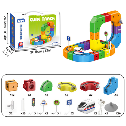 Racetrax™ 3D Kids' Racing Track – Creative Fun with Endless Tracks & Stunts