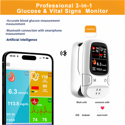 VitalSense™ Health Monitor – For Simple & Contact-Free Measurements