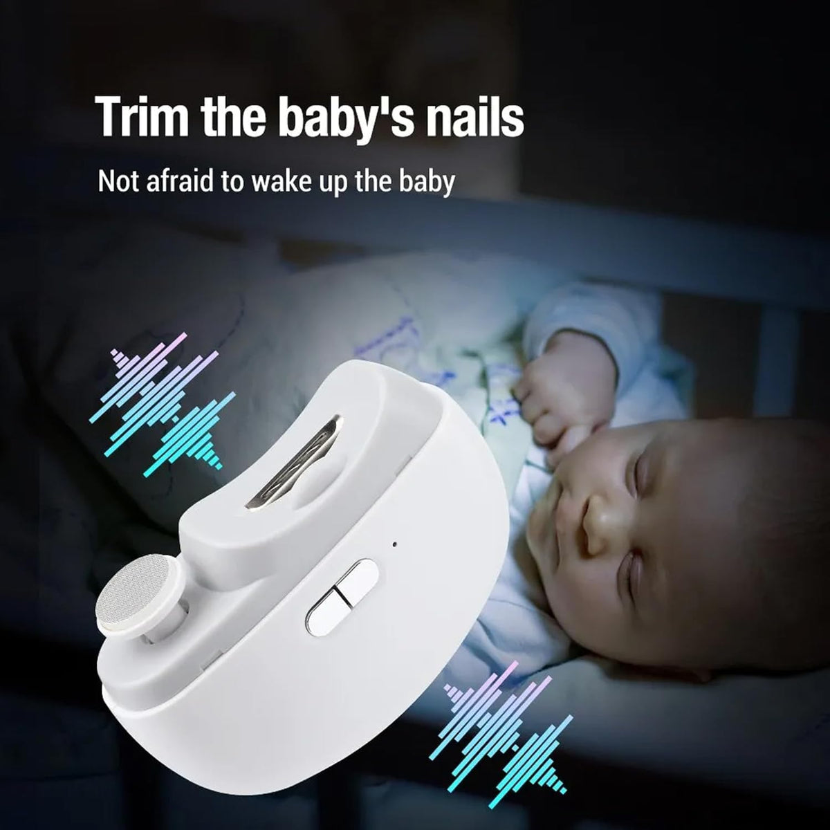 PureNails™ – Gentle Electric Nail Grinder for Smooth Nail Trimming