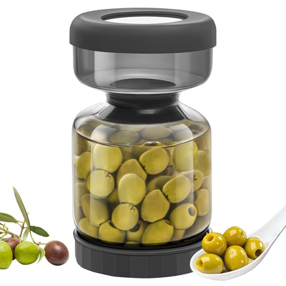 PickleViva™ – Easy-Serve Pickle Jar With Built-In Separator