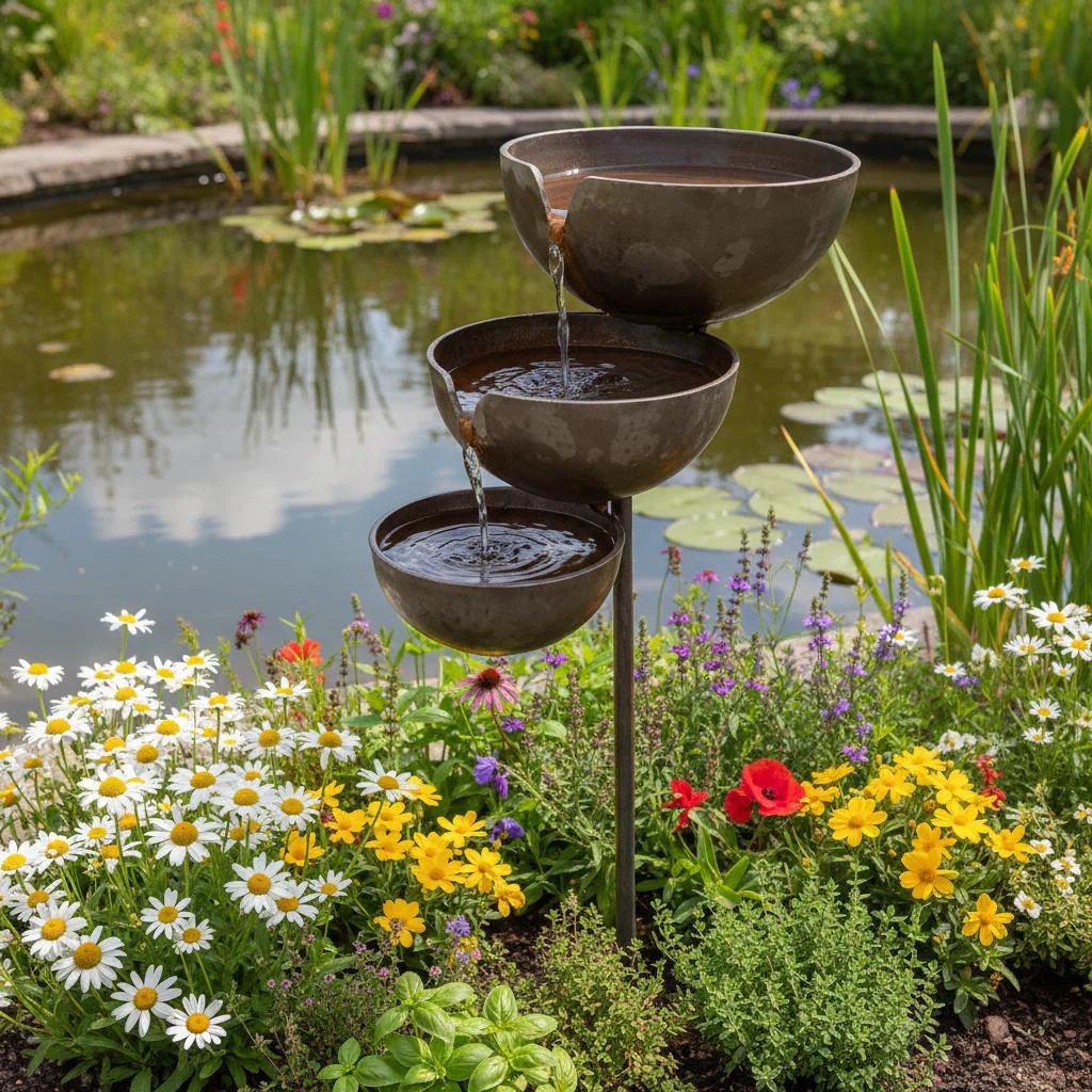 Rainora™ Rain Collector Bird Bath | A Natural Water Source for Birds & Bees