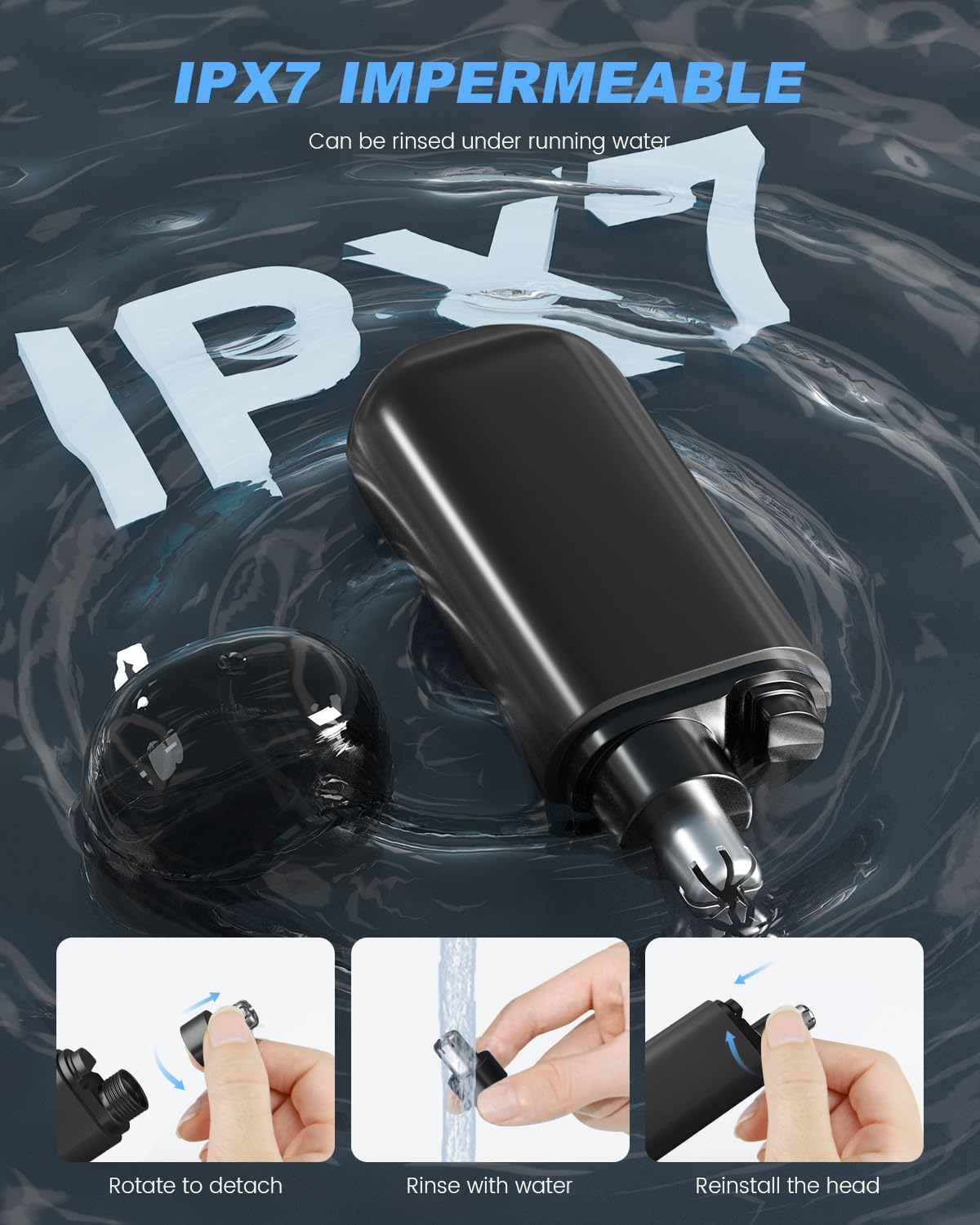 Nextrim™ – Cordless Rechargeable Nose And Ear Trimmer