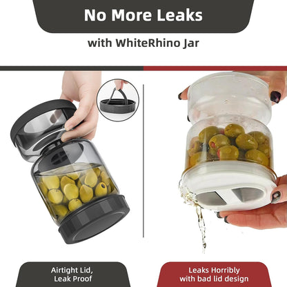 PickleViva™ – Easy-Serve Pickle Jar With Built-In Separator