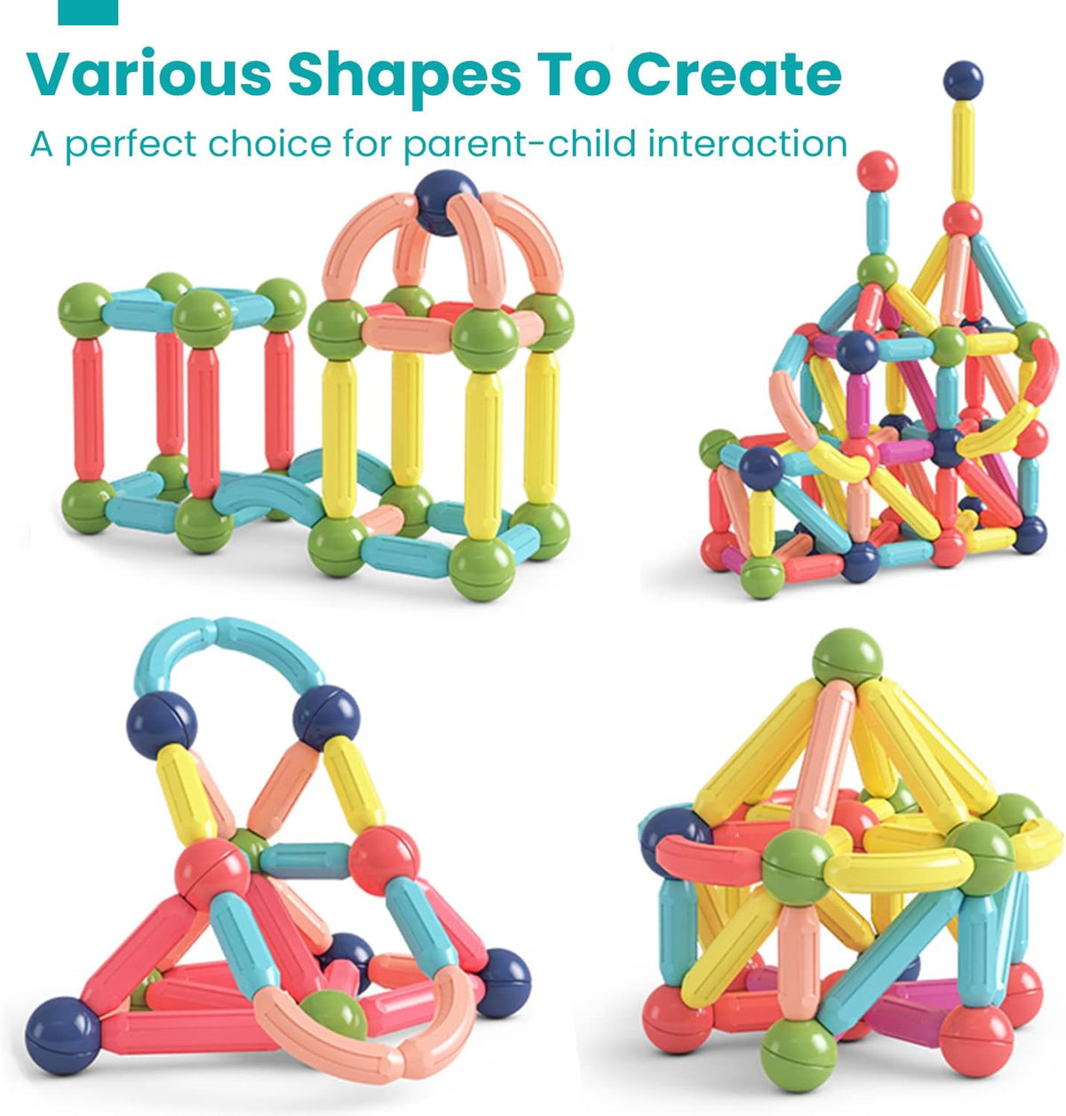 MagniBuild™ Magnetic Construction Set | Creative Building & Playful Learning