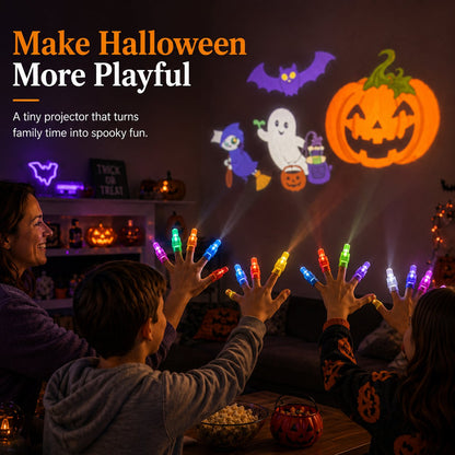 SpookyBeam™ Halloween Finger Projector | Mini Projections for Spooky Party Fun