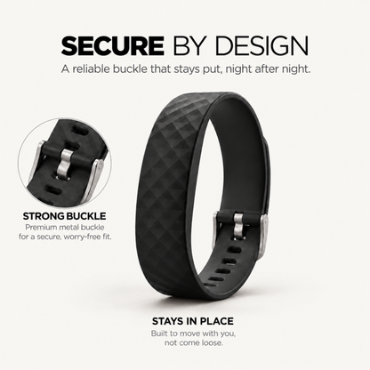 Snoozelle™ – Wearable Vibration Alarm for Gentle Daily Wake-Ups