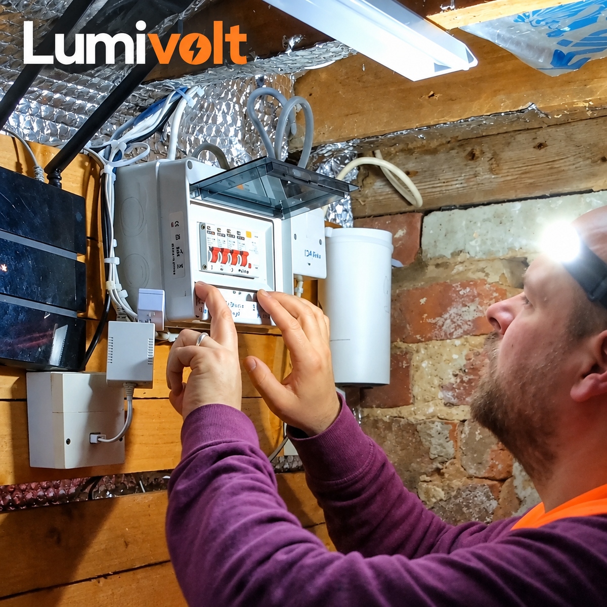 Lumivolt™ – High-Power LED Headlamp for Outdoor Activities
