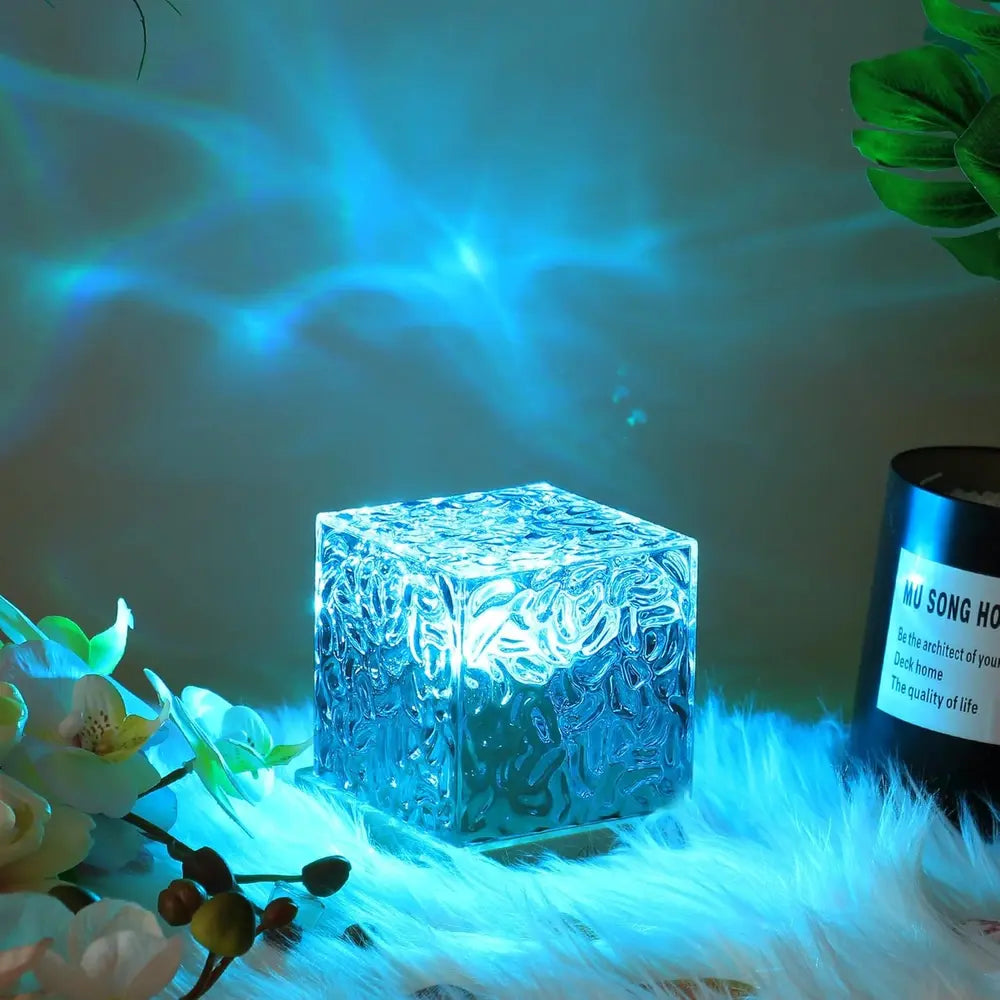 PolarGlow™ Northern Lights Cube Lamp | Magical Colours & Mesmerising Room Ambience