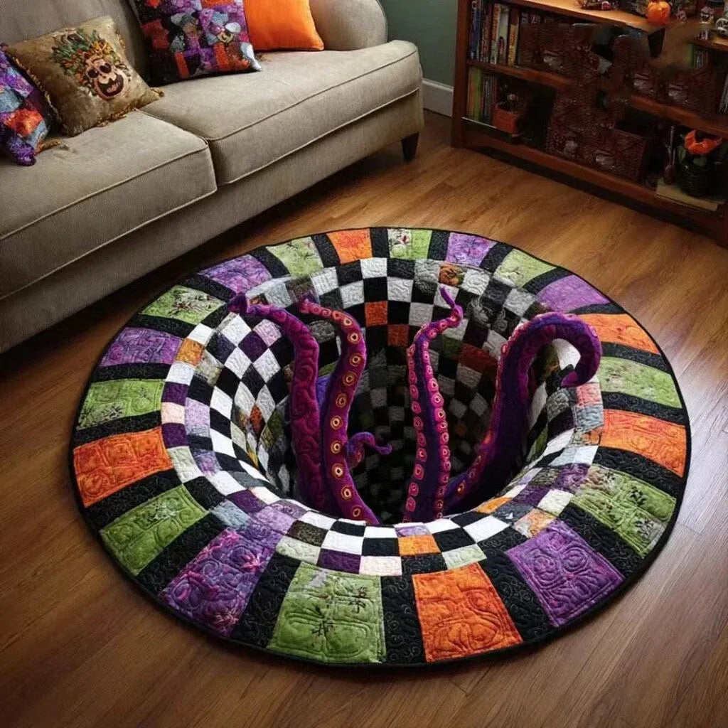SpookDepth™ 3D Halloween Illusion Rug | Spooky Depth Effect