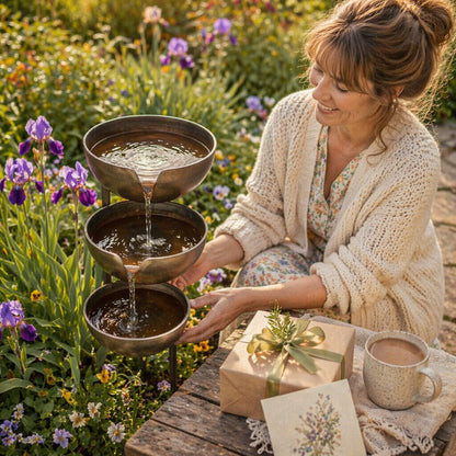 Rainora™ Rain Collector Bird Bath | A Natural Water Source for Birds & Bees