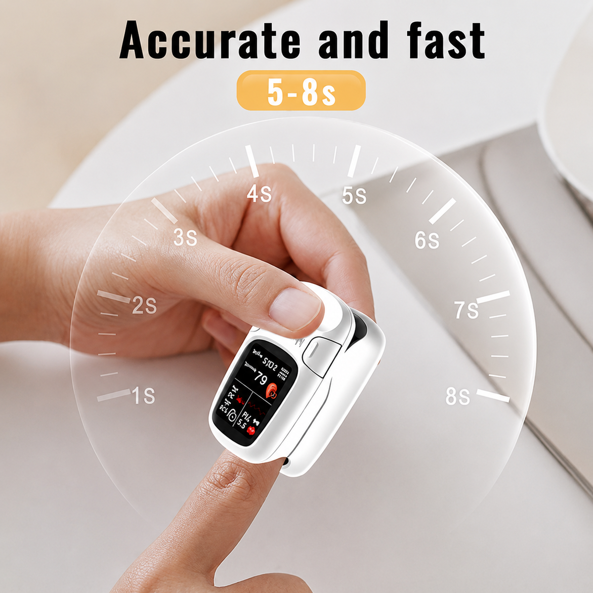 VitalSense™ Health Monitor – For Simple & Contact-Free Measurements
