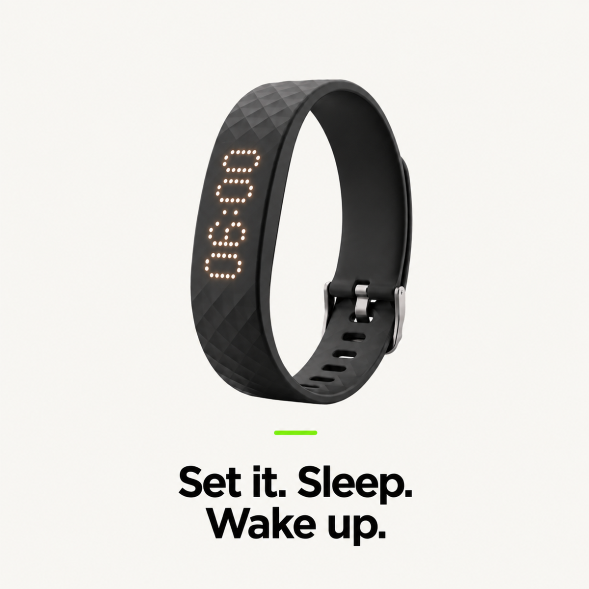 Snoozelle™ – Wearable Vibration Alarm for Gentle Daily Wake-Ups
