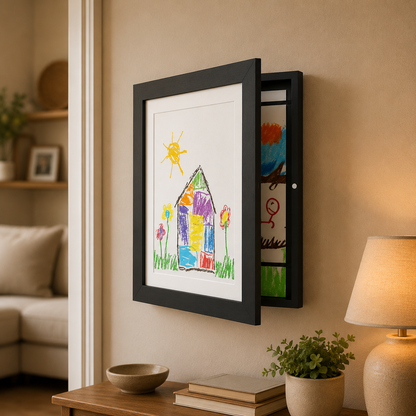 ArtKeep™ Kids’ Art Frame – Stylishly Display & Store Their Creative Masterpieces