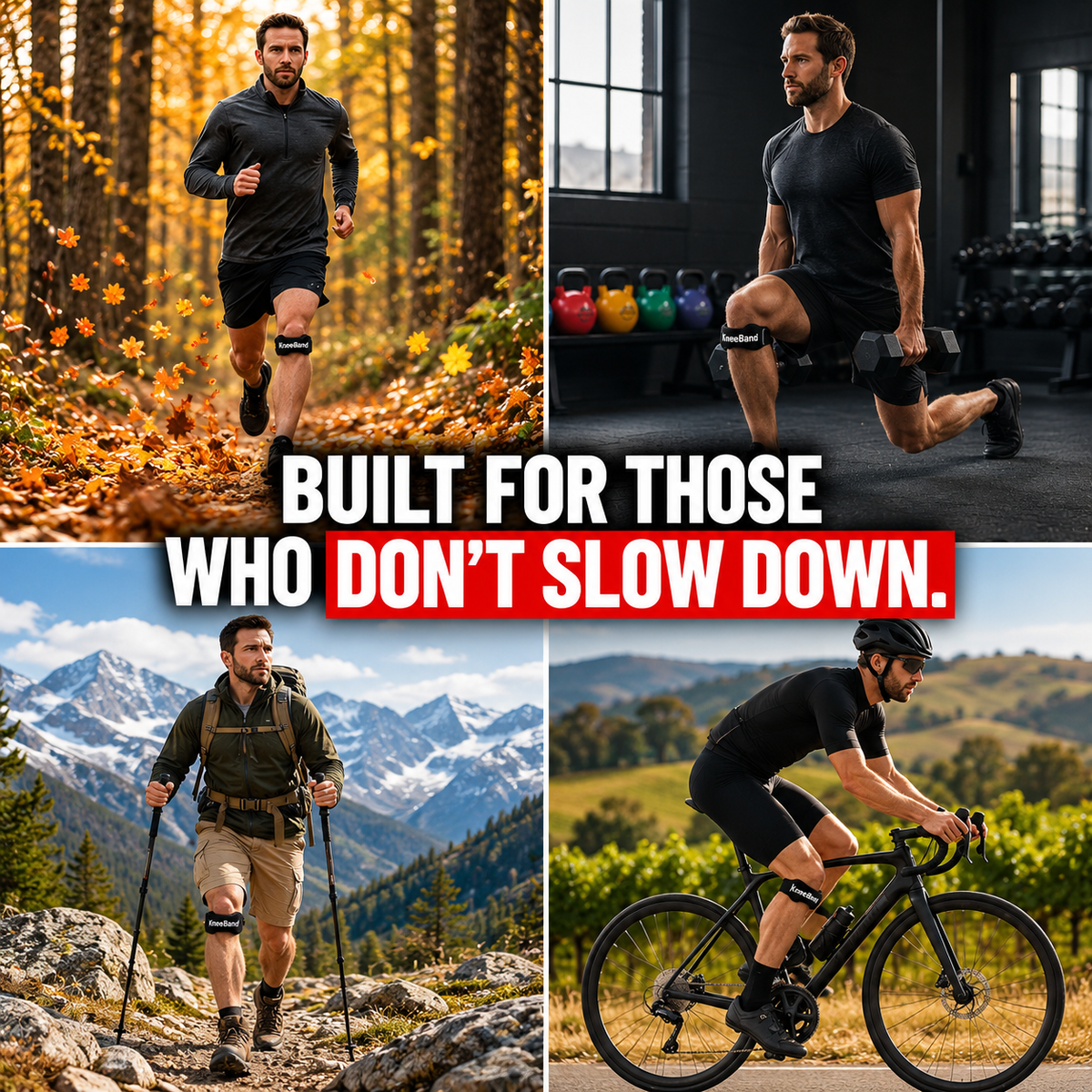 KneeBand™ | Patellar Tendon Strap for Sport & Everyday Support