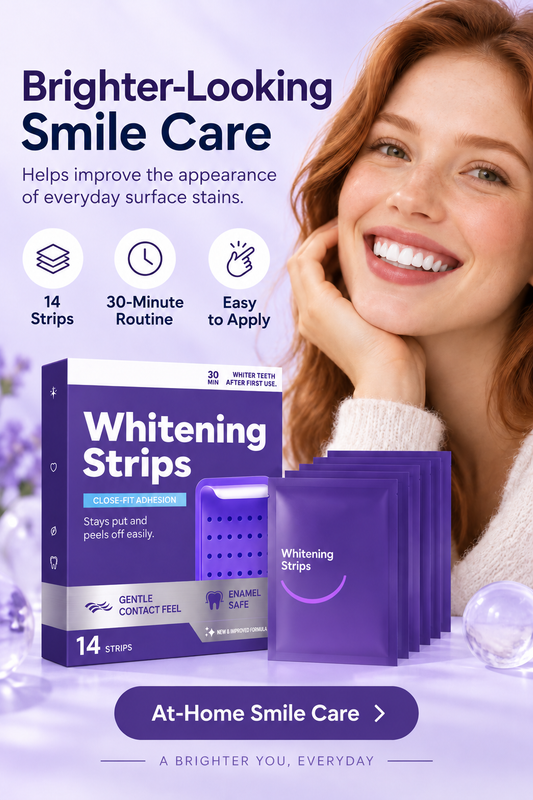 Puriva™ Purple Whitening Strips | Brighter-Looking Smile