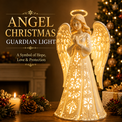 LumiAngel™ Christmas Angel Light – Warm Golden Glow for Hope & Love | Meaningful Christmas Décor