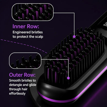 Cocora™ – Easy-Grip Hair Brush for Short Hairstyles